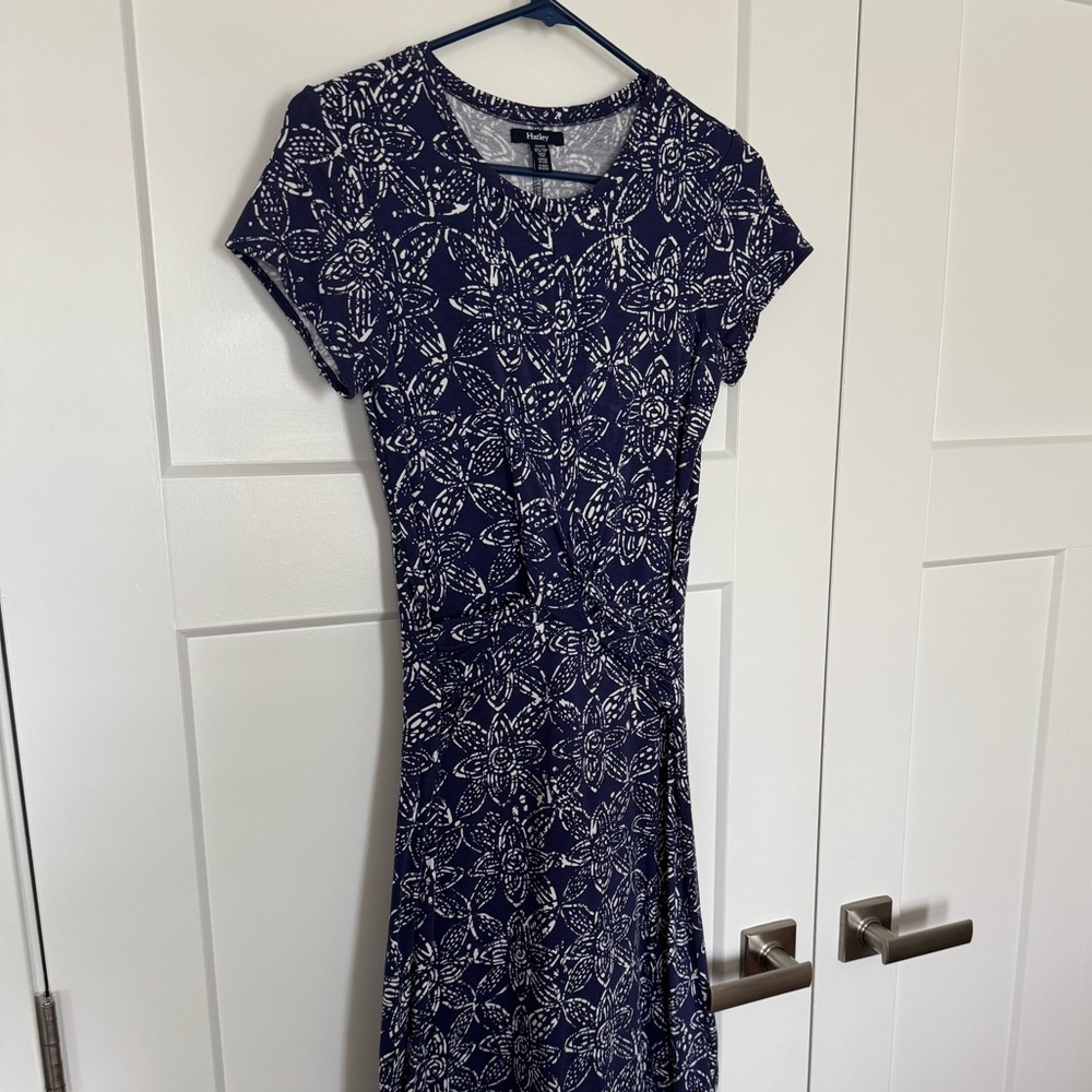 EUC! Hatley Blue and White Dress